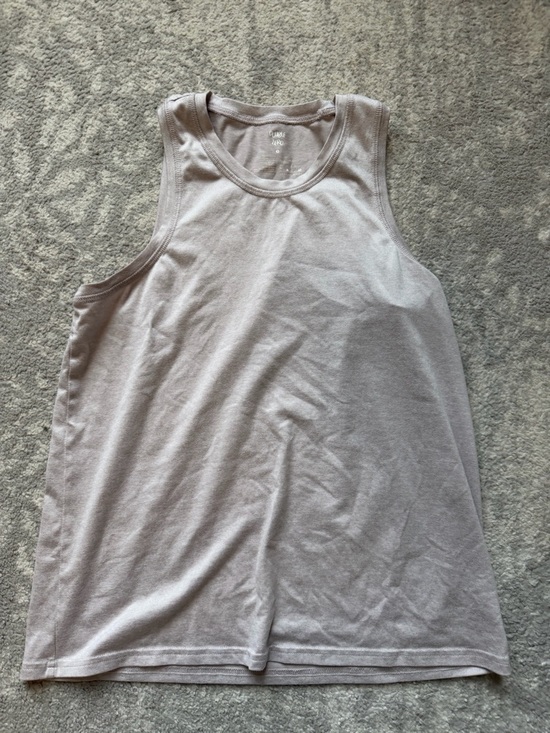 Double Zero Tops - Double Zero Scoop Neck Tank in Light pink